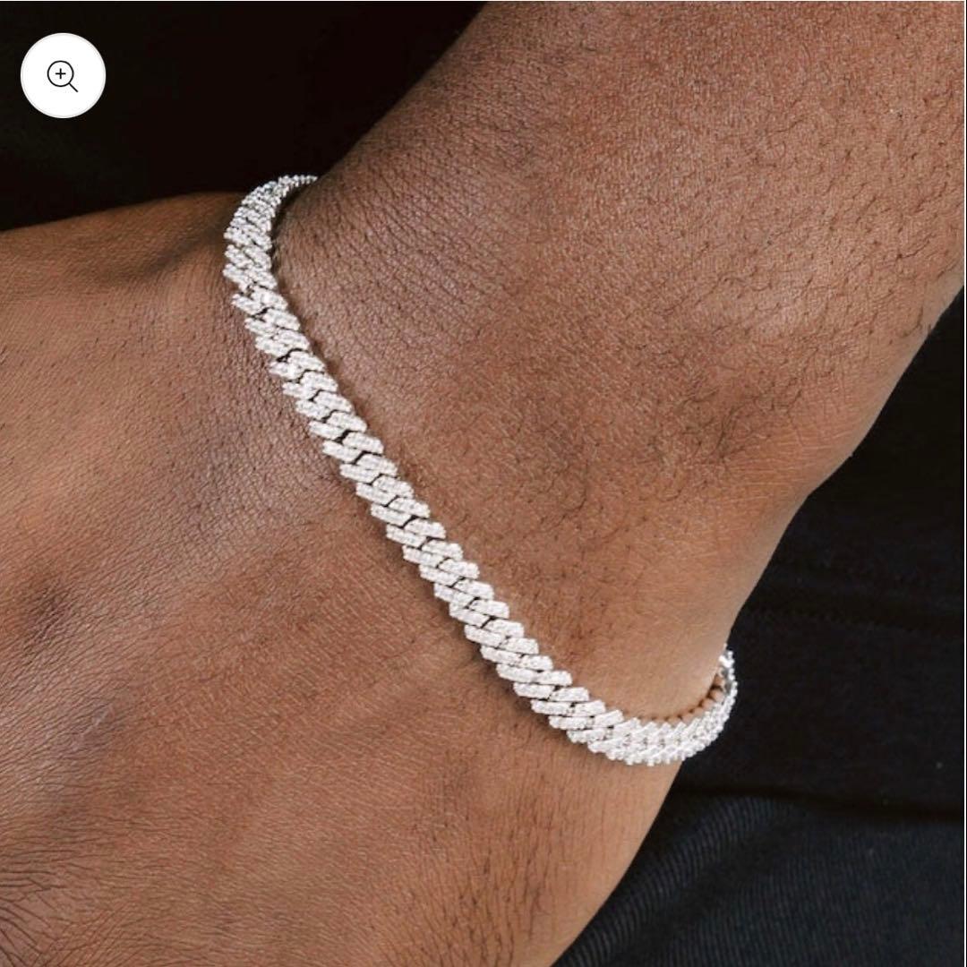 mmm.1021tIced Chain Bracelet 【5mm18cm