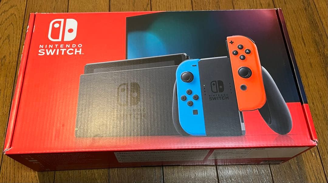 【美品】Nintendo Switch本体フルセット　箱付き