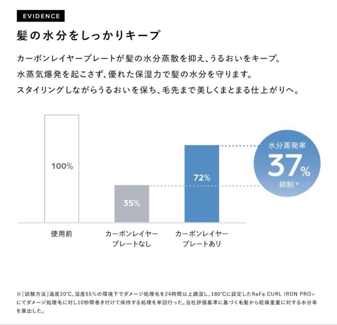 リファ　カールアイロン　RE-AG00A 美品