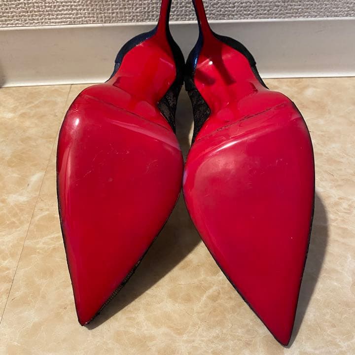 ルブタン レース ハイヒール