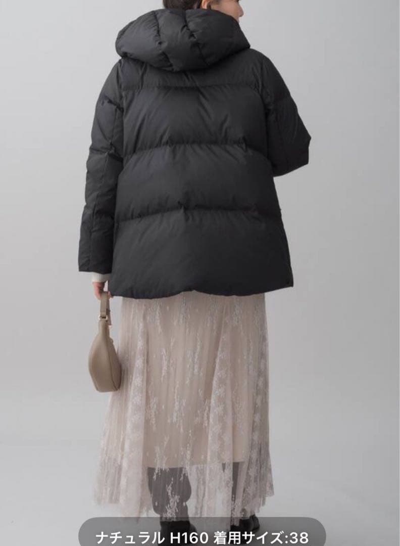 IÉNA ＬIＭＯＮＴＡ　ダウンショートコート ブラック　サイズ38