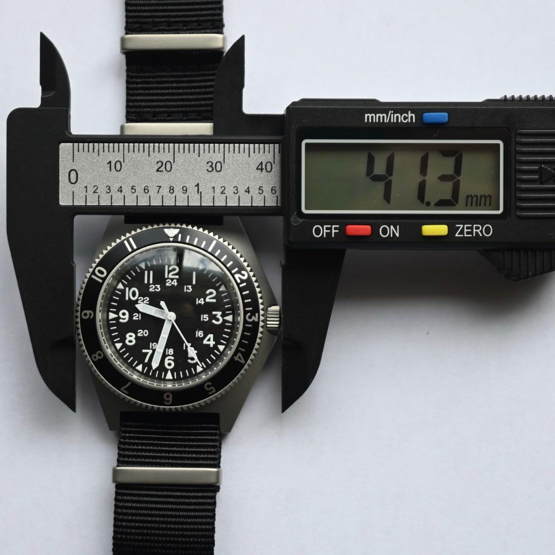 新品ミリタリーウォッチVH32 日本製クォーツ 米軍TYPE2オマージュ41mm