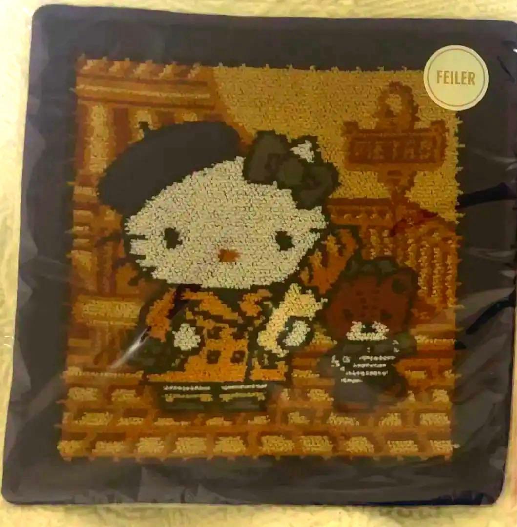 新品未開封品2枚セット　HELLO KITTY x FEILER x IENA