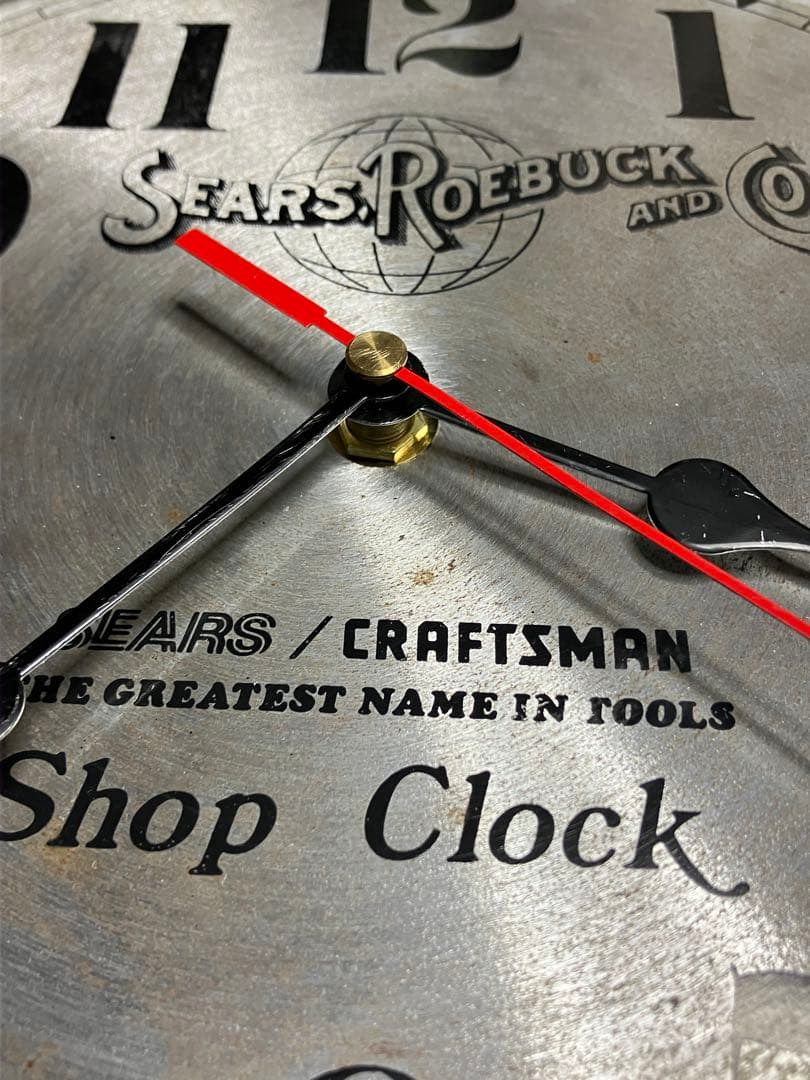 sears シアーズ　掛時計　ソーブレードクロック