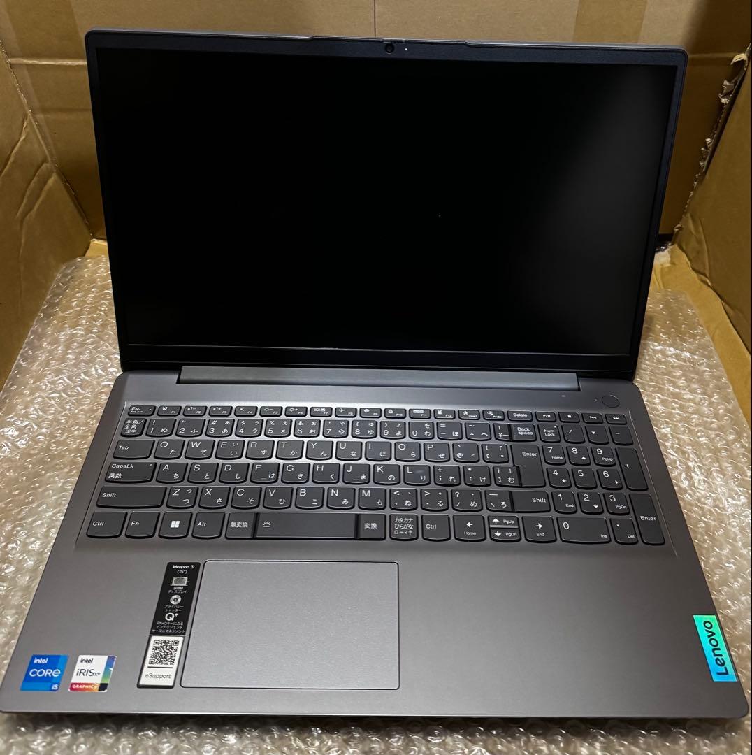 ノートパソコン lenovo ideapad 3 15ITL6 ！