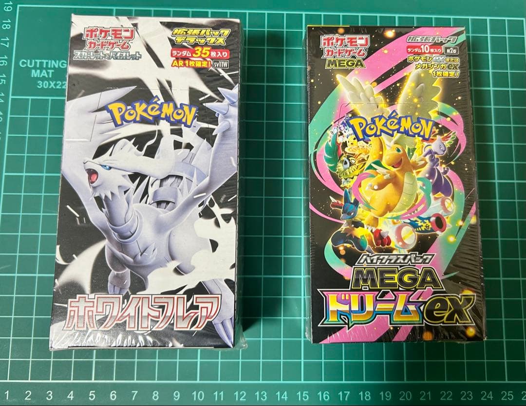 ポケモンカード　メガドリームex　ホワイトフレア　ボックス