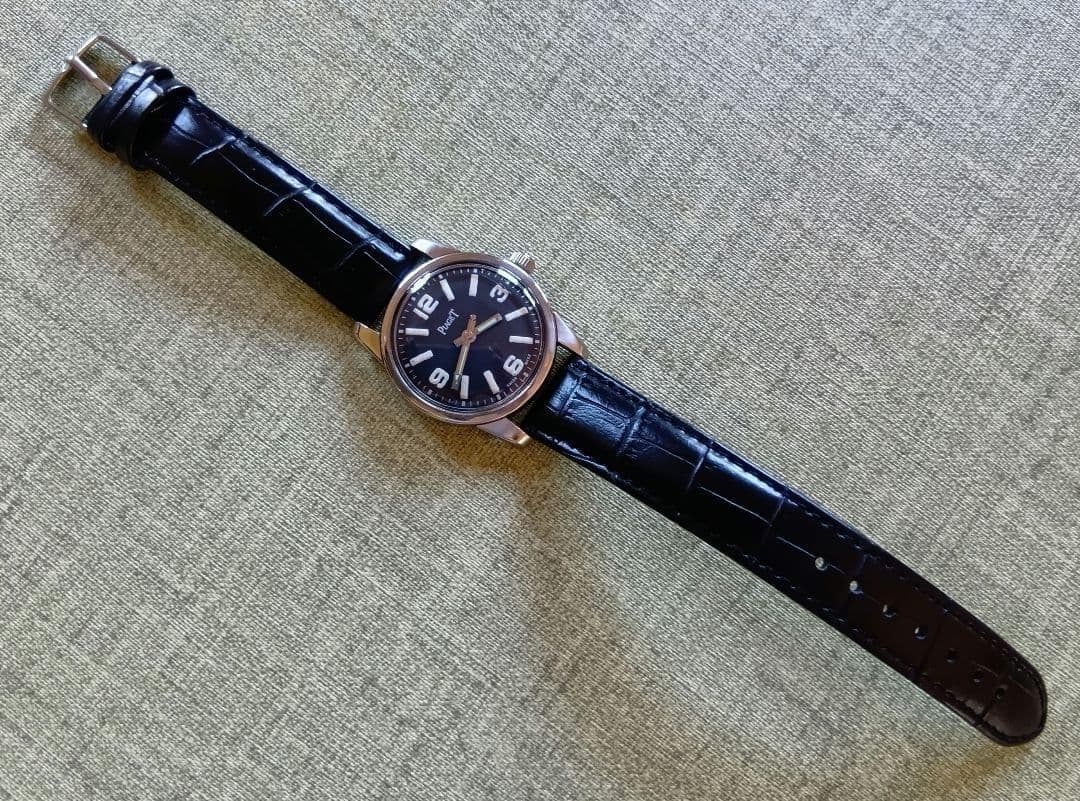 ピアジェ Piaget ヴィンテージ 手巻き腕時計 ブラック