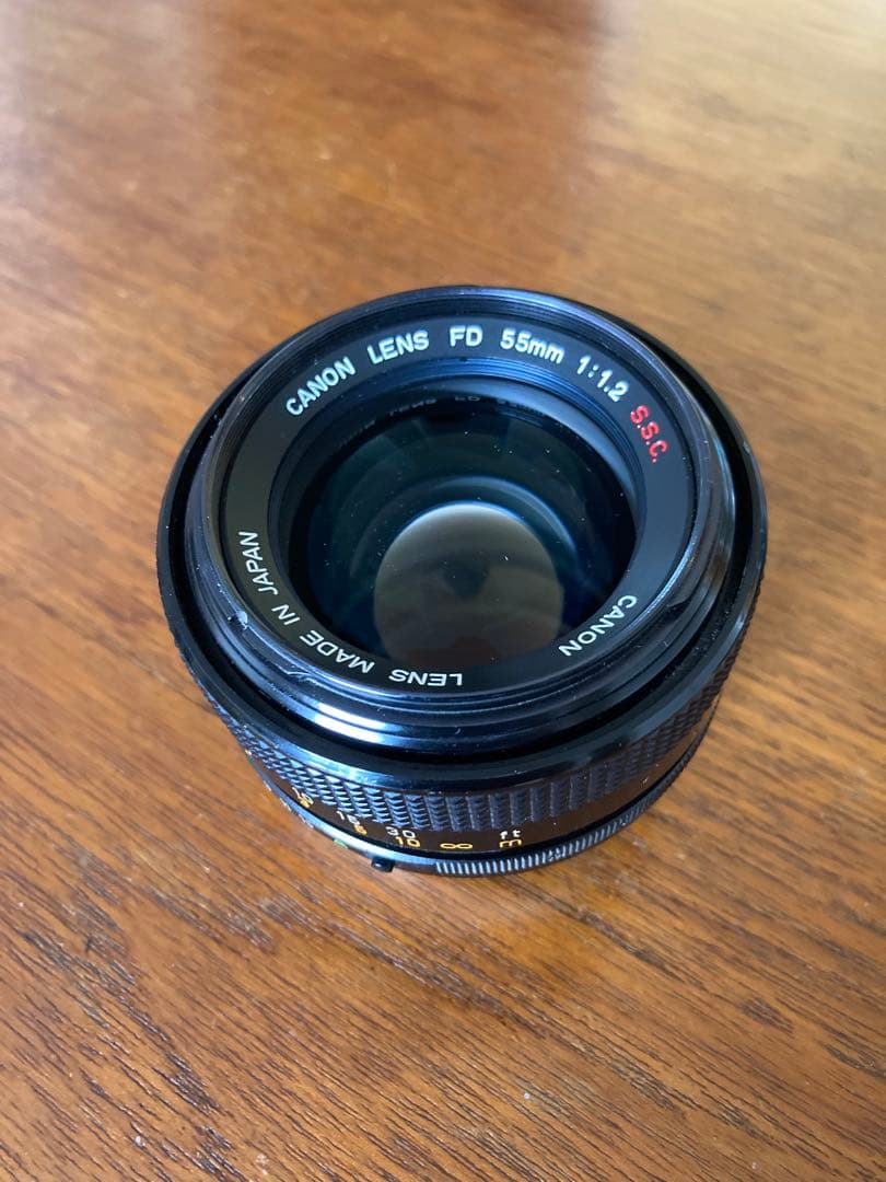 レンズ(単焦点) CANON FD 55mm f1.2 S.S.C