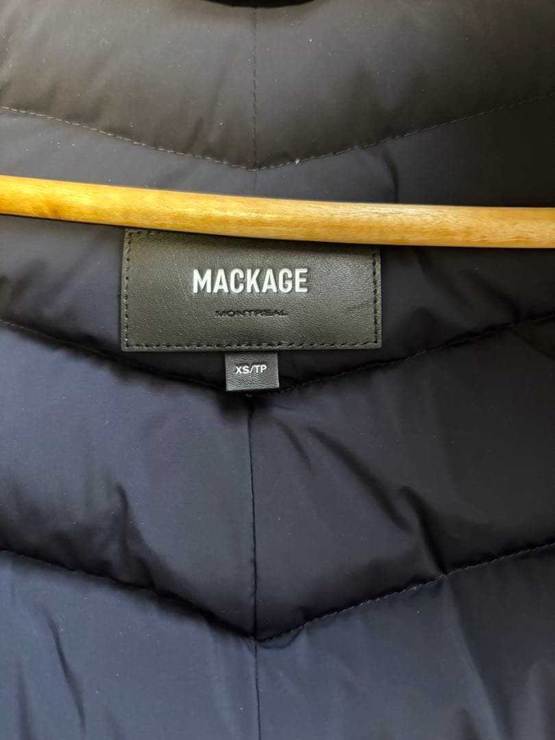 MACKAGE マッカージュ　FARREN ダウン　レディース　ネイビー　XS
