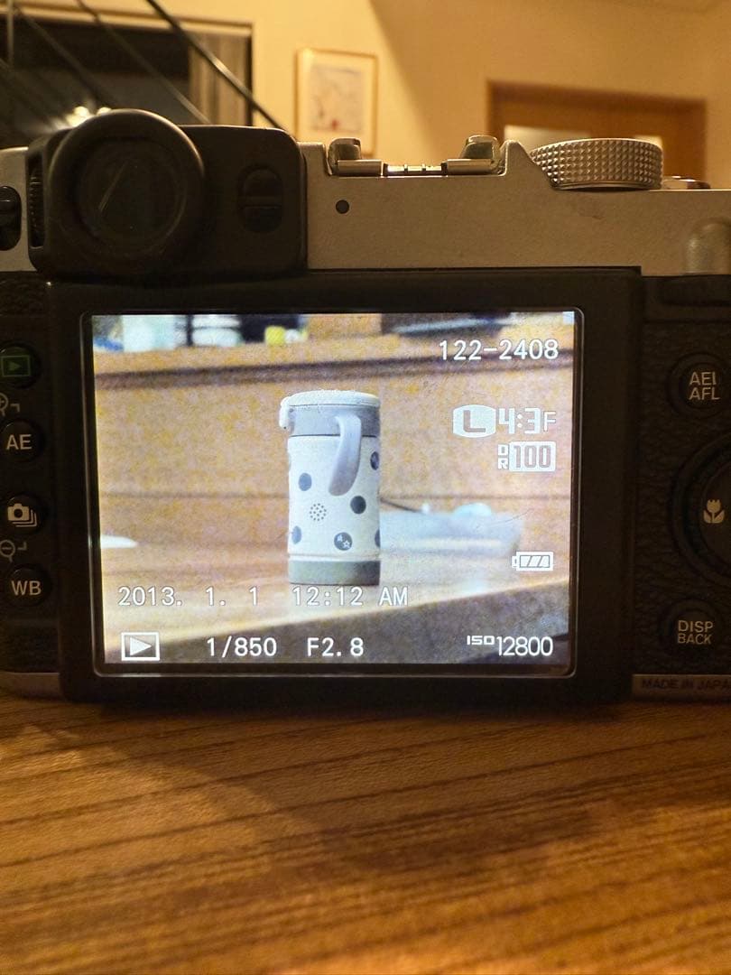 かえ　FUJIFILM X20 本体と付属品