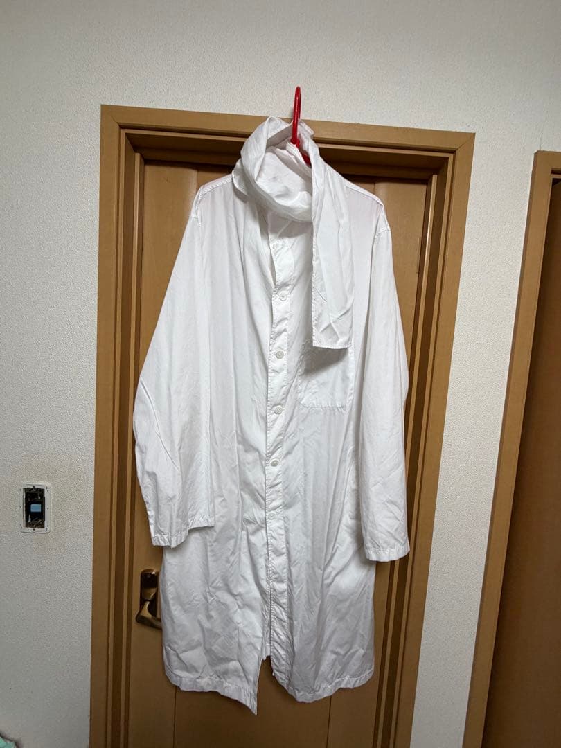 ヨウジヤマモトプールオム　ストールロングシャツ