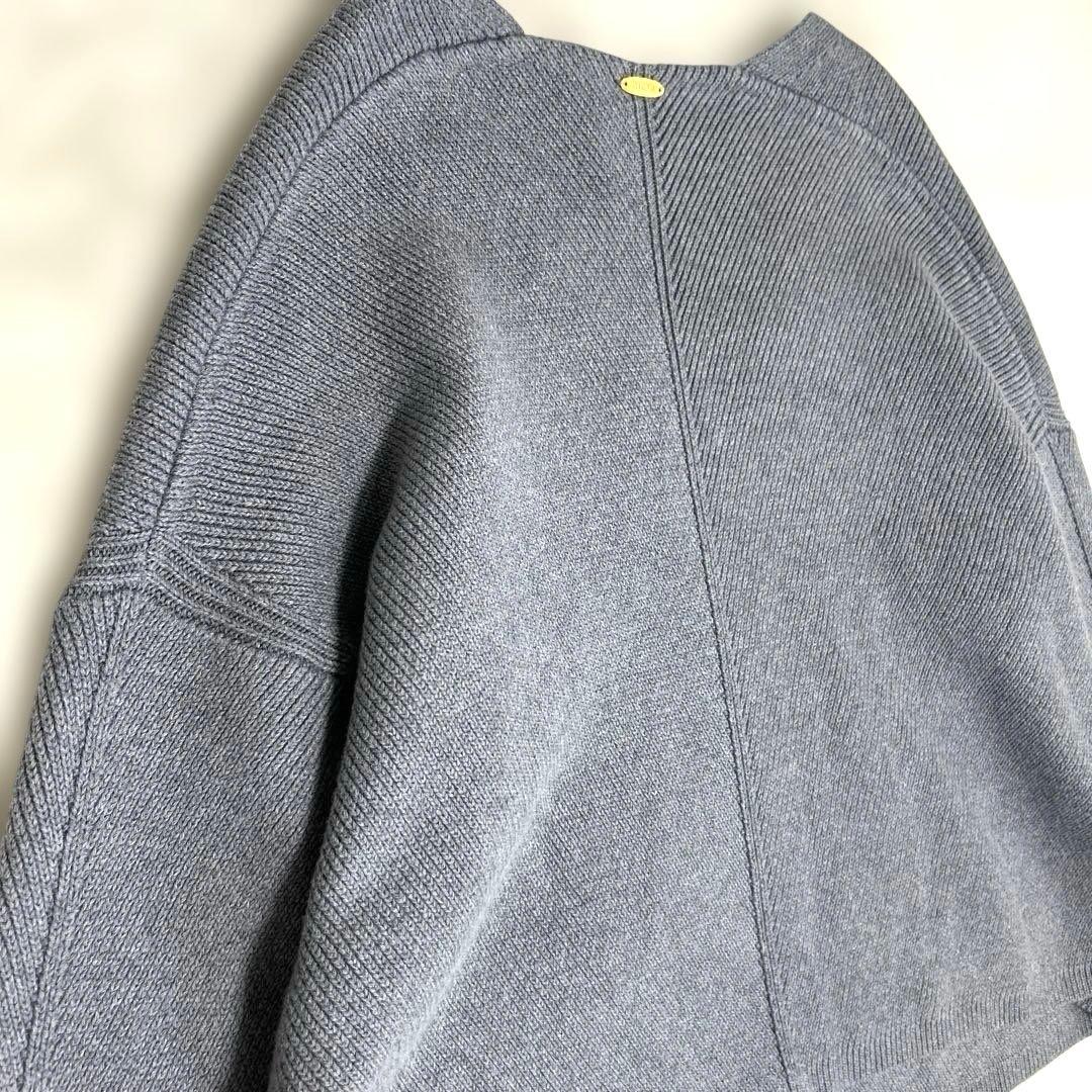 Ari タグ付/定価3.8万ドゥーズィエムクラス　カシミヤ混Ｖネックニット