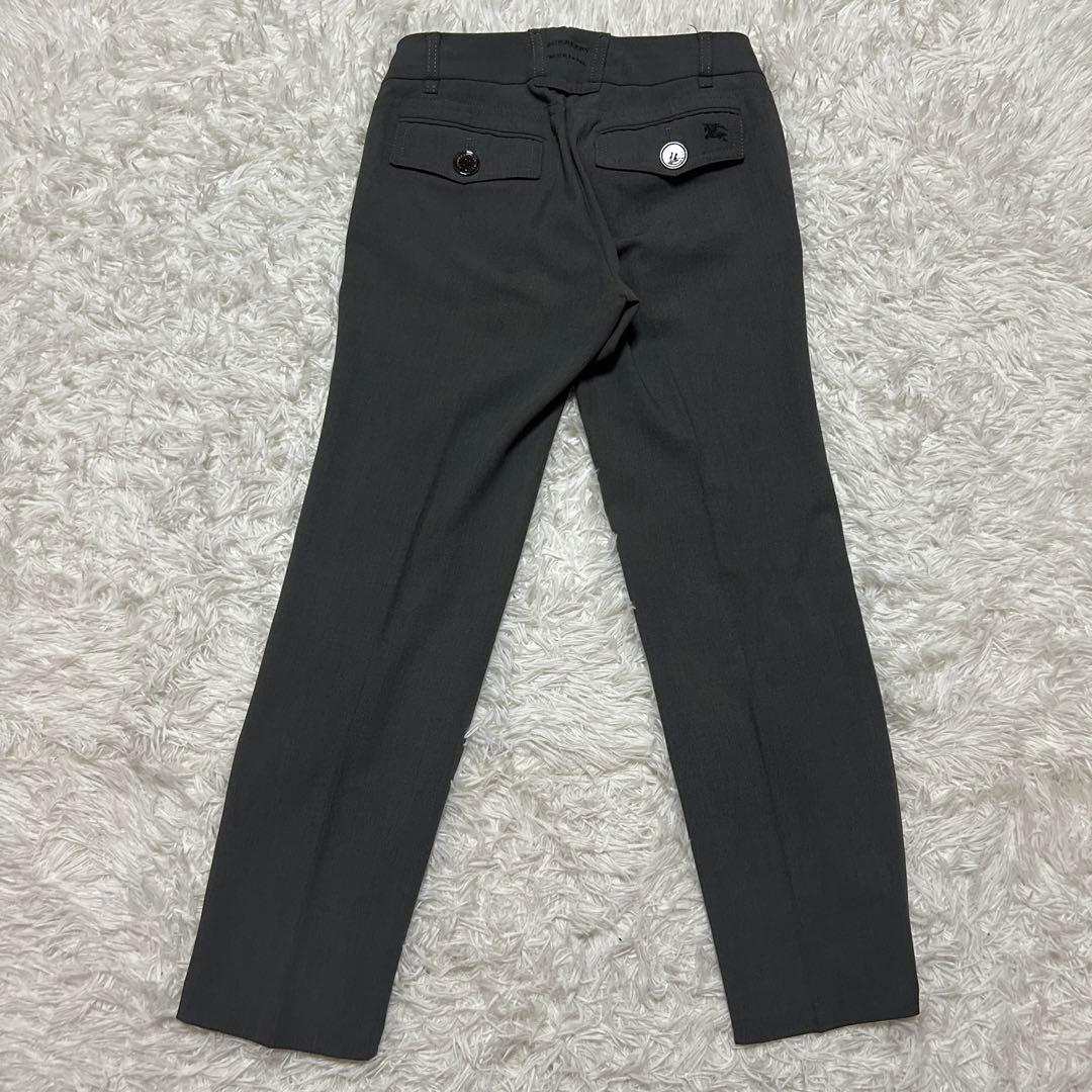 美品 バーバリーブルーレーベル スーツ セットアップ ベスト パンツ ロゴ 3P