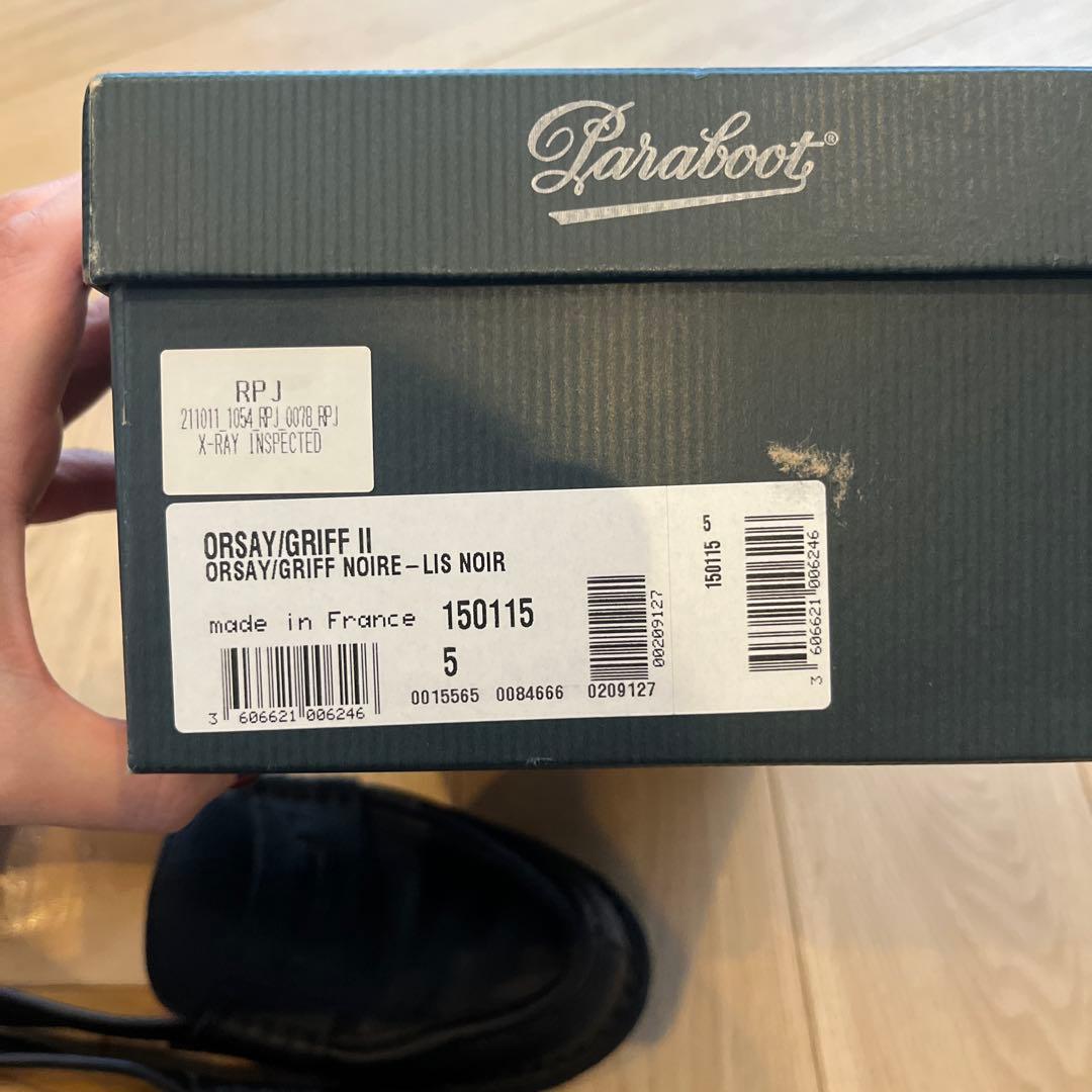 パラブーツ　オルセー(25cm相当)