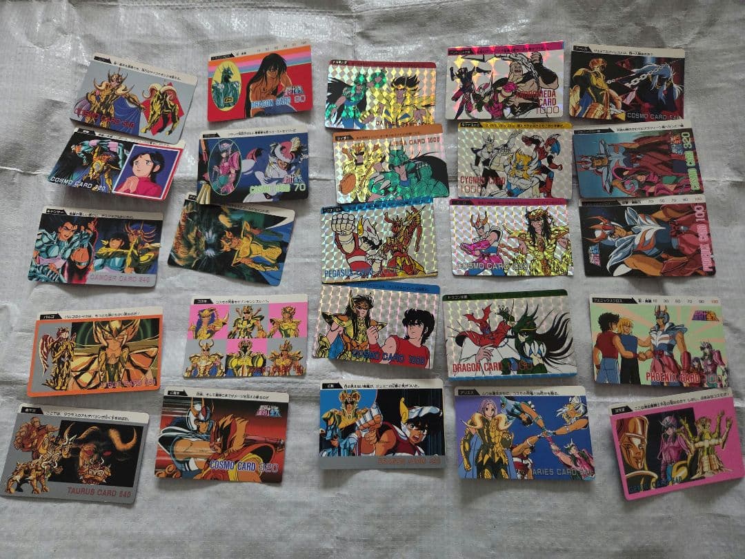 聖闘士星矢　PP カード　 アマダ　不二家　52枚セット