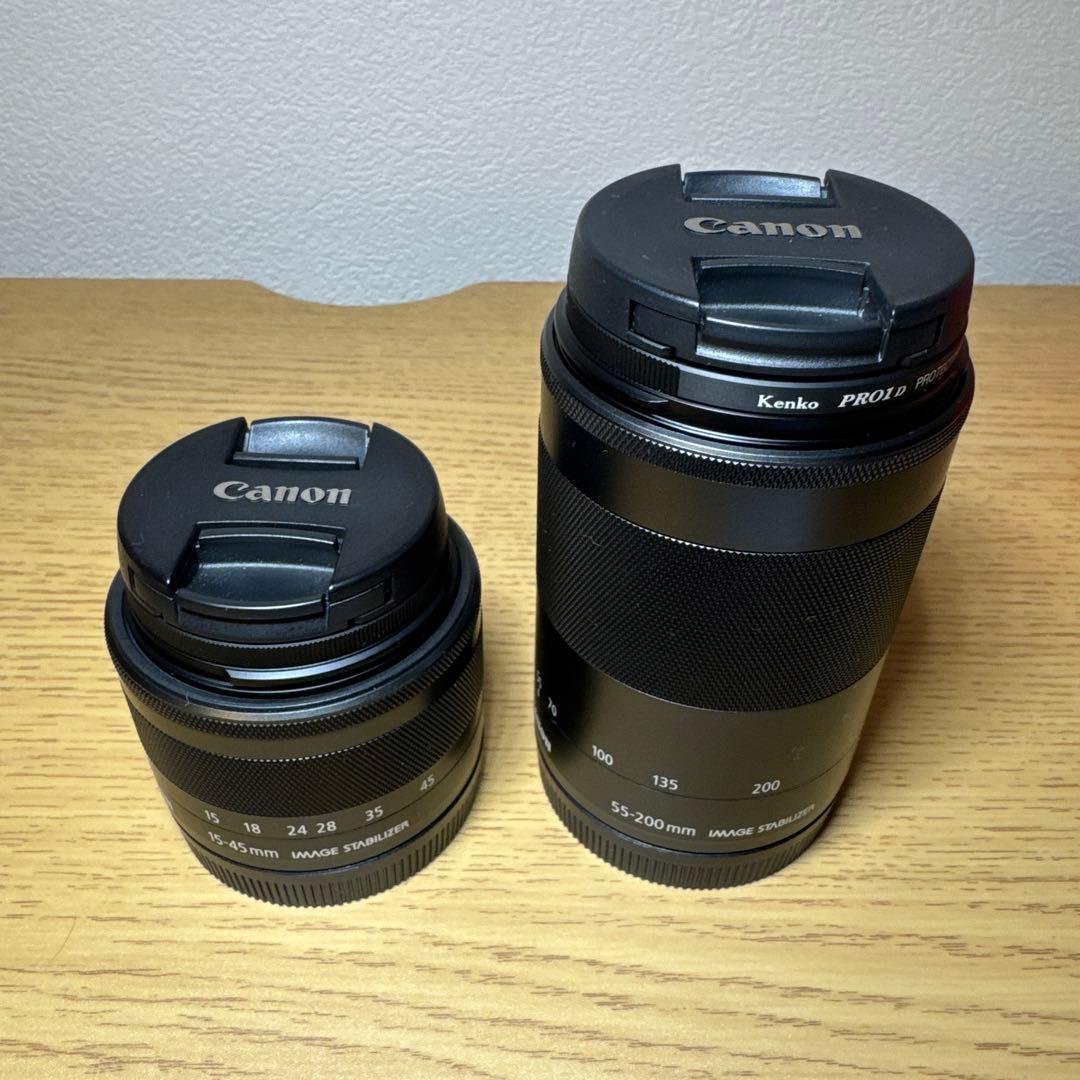 Canon EOS Kiss M2 ミラーレス一眼カメラ（バック付き）