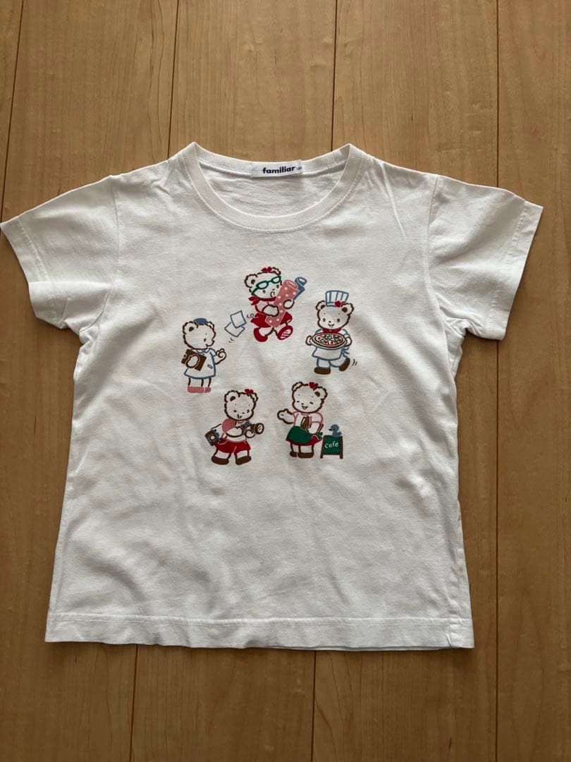 ファミリア　120 ワンピTシャツボトムスセット売り