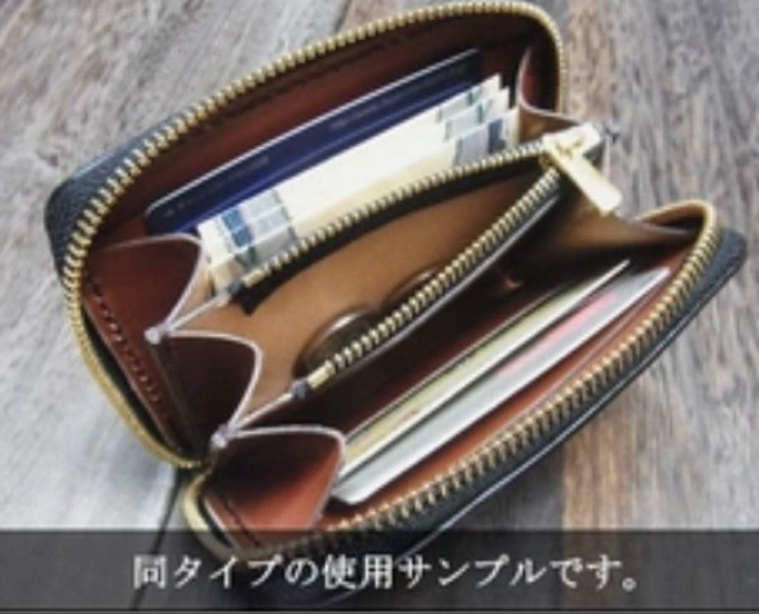 激安激珍！　クロコダイル　ポロサス ヒマラヤ　コンパクトファスナー財布　手縫い