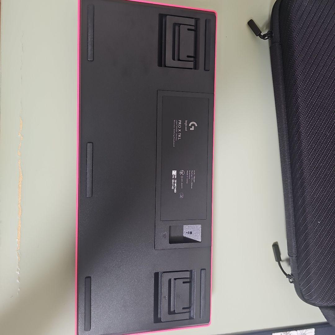 Logicool G PRO X TKL テンキーレス タクタイル マゼンタ