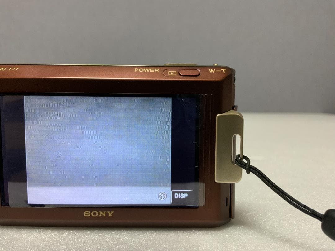 SONY Cyber-shot DSC-T77 ブラウン