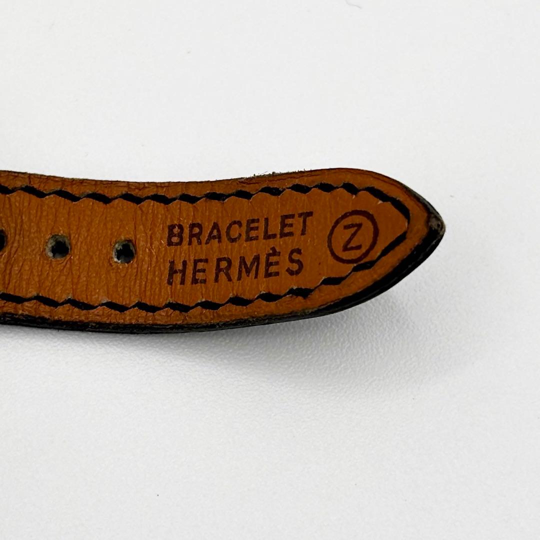 HERMES ケリーウォッチ ブラックレザー 黒文字盤 ゴールド 金 エルメス