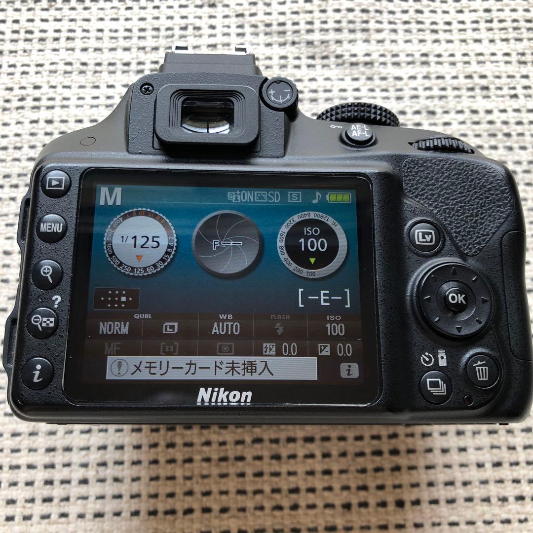 【ジャンク品】Nikon D3300 デジタル一眼レフカメラ のみ バッテリー無