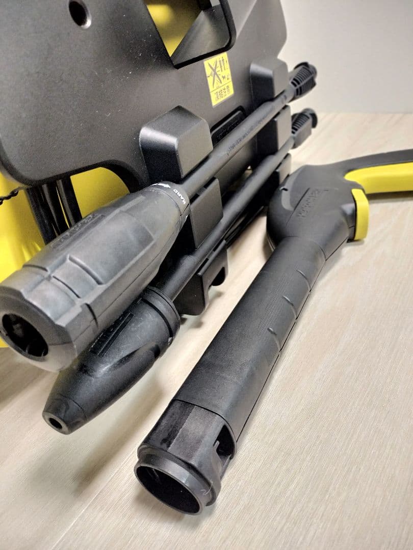 美品 ケルヒャー K2 サイレント 高圧洗浄機+ デッキブラシ+自吸水ホース