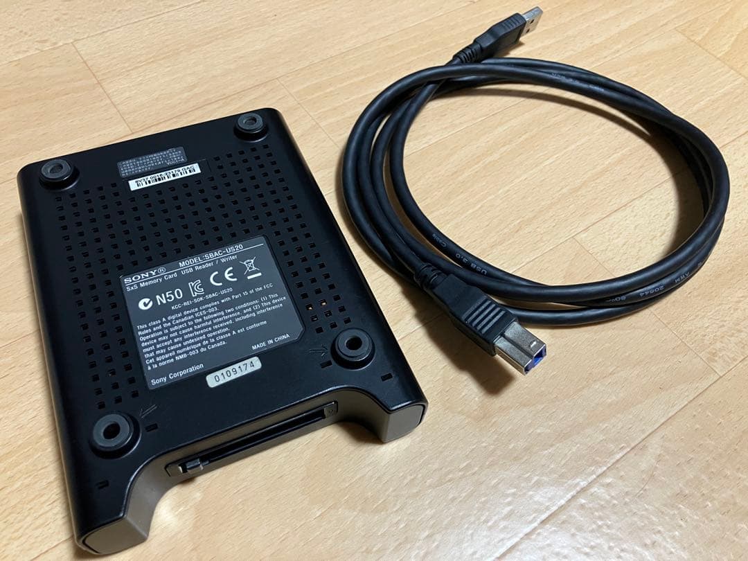 【実用中古動作品】SONY SxS US20カードリーダー USB接続