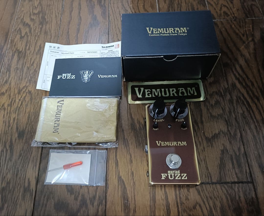 【新品同様】Vemuram myriad FUZZ