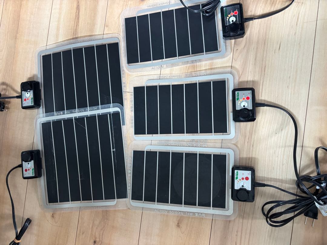 ビラリア マルチパネルヒーター5個セット！