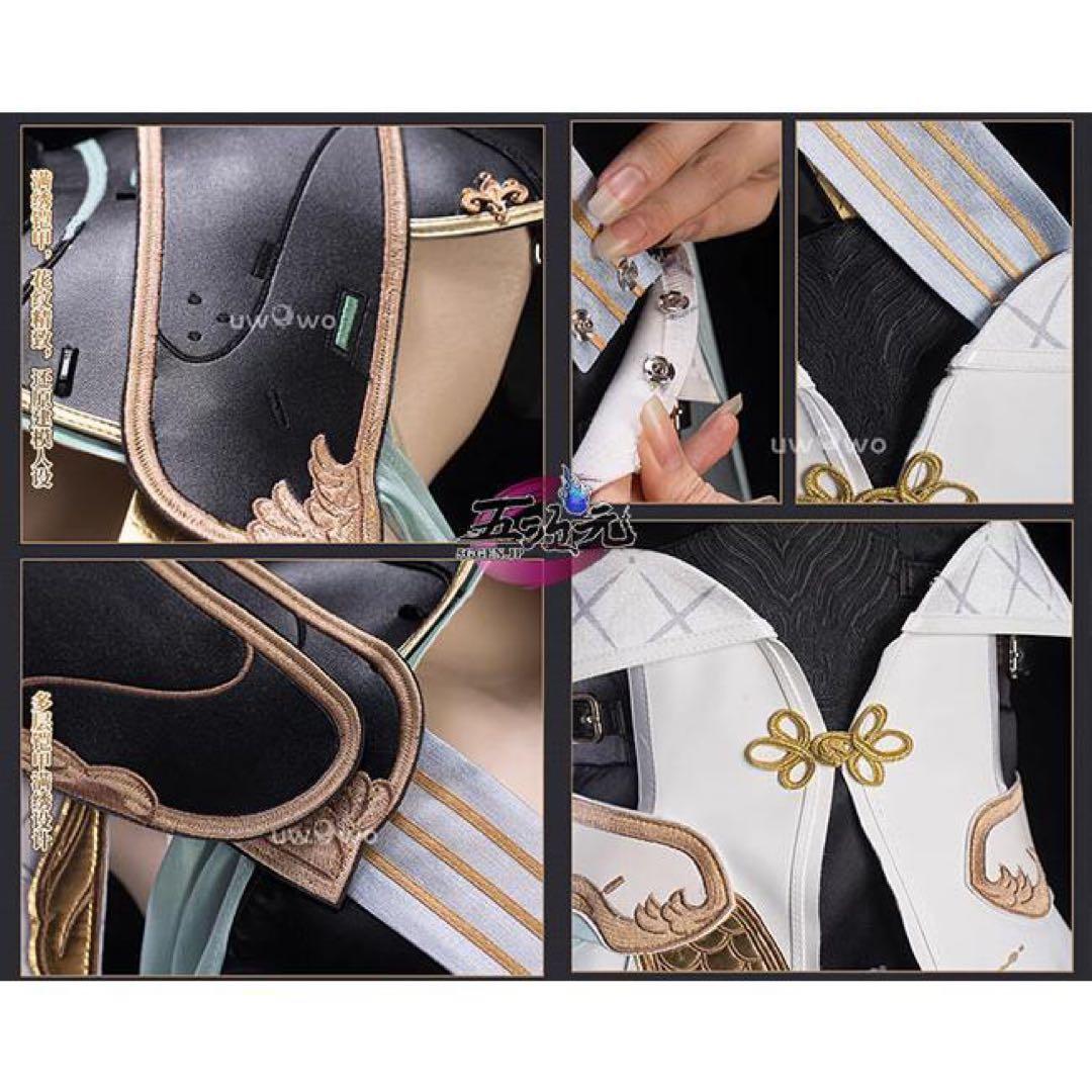 【即発送】鳴潮 今汐 コスプレ衣装 フルセット S ウィッグ靴