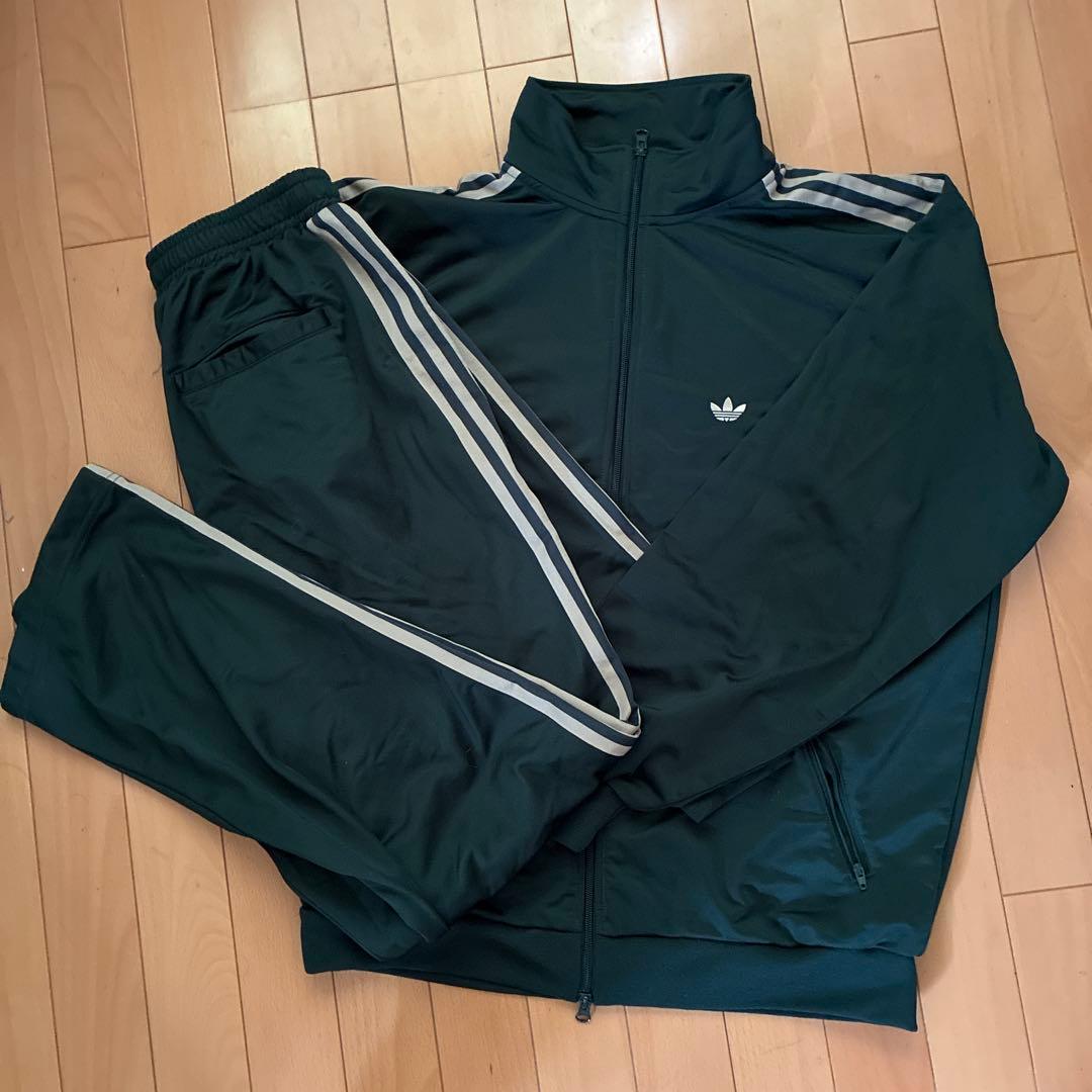 adidasトラックジャケット　ベッケンバウアー セットアップ　ダークグリーン
