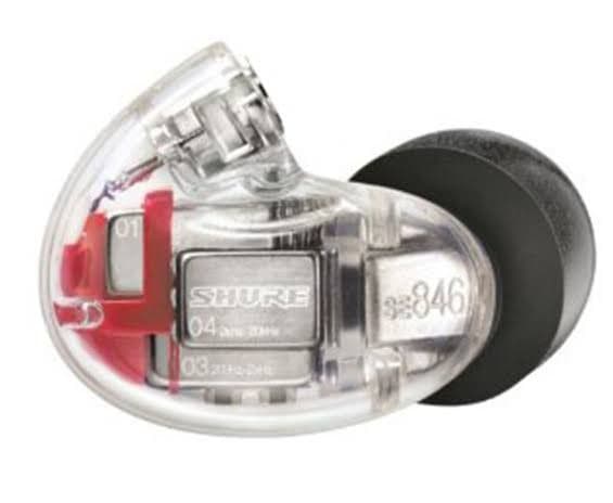 【美品】SHURE SE846-CL-A プロ愛用 高解像度イヤホン