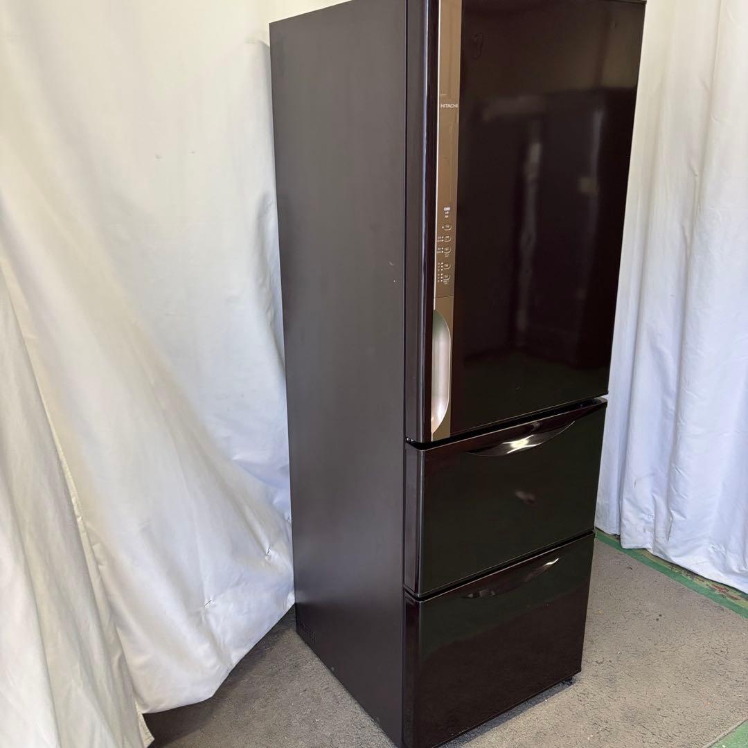 110⭕️冷蔵庫　日立　右開き　300-400ℓ　安い　中古　スリム　設置無料