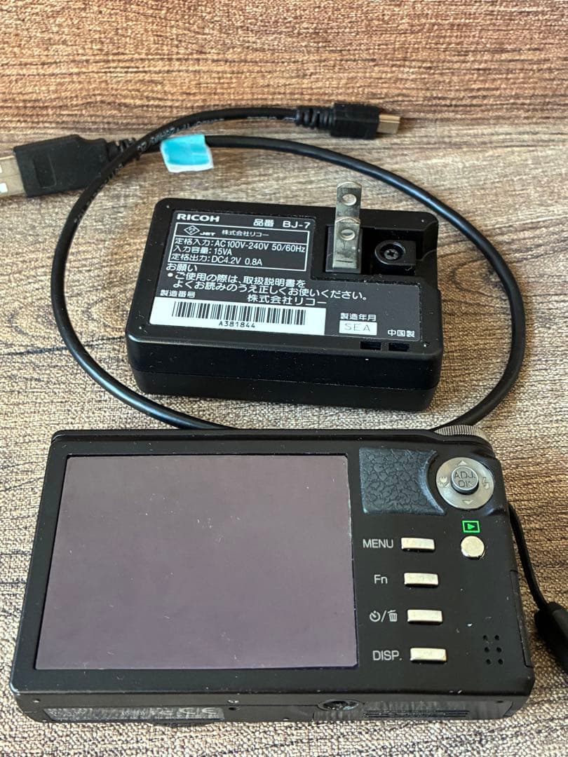 【通電動作可・ジャンク扱い】リコー RICOH CX1 コンパクトデジタルカメラ