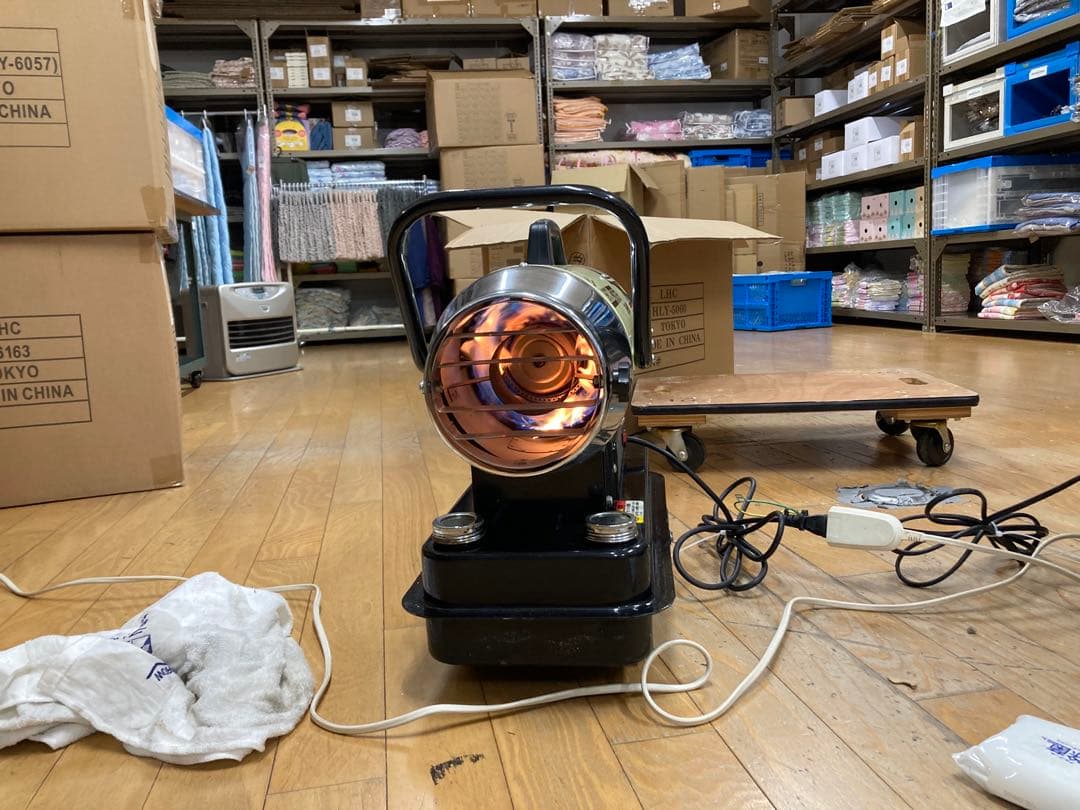 天童市 引取可能 NAKATOMI スポットヒーター SPH-850