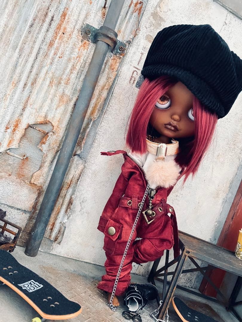 カスタム アイシードール スーパーブラック アウトフィット付属 フルセット