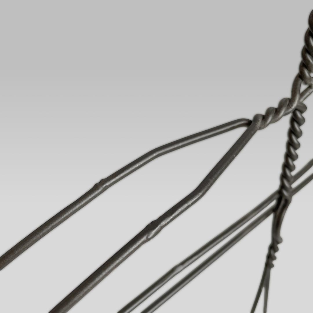 1920s【EUアンティーク】ワイヤー ハンガー アートコレクション 什器