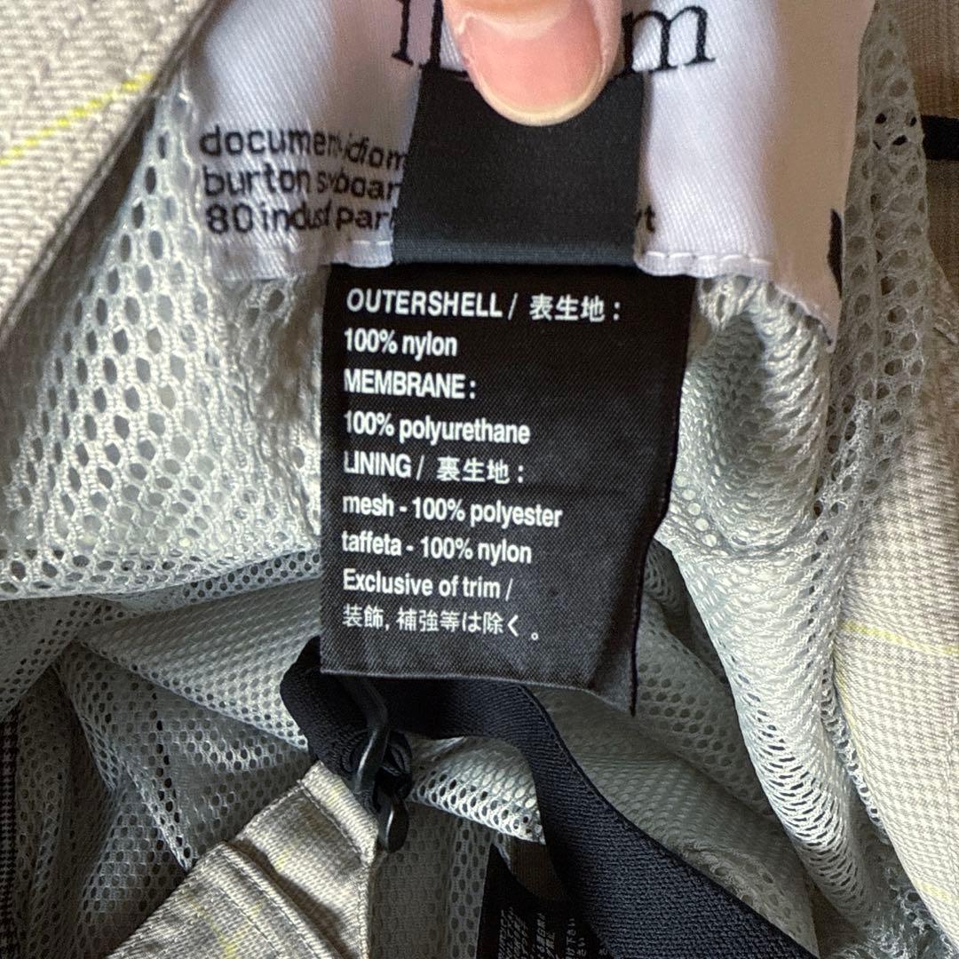 BURTON idiom メンズスキーウェア