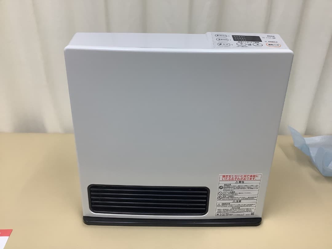 新品未使用　リンナイ　ガスファンヒーター　SRC-365E　都市ガス