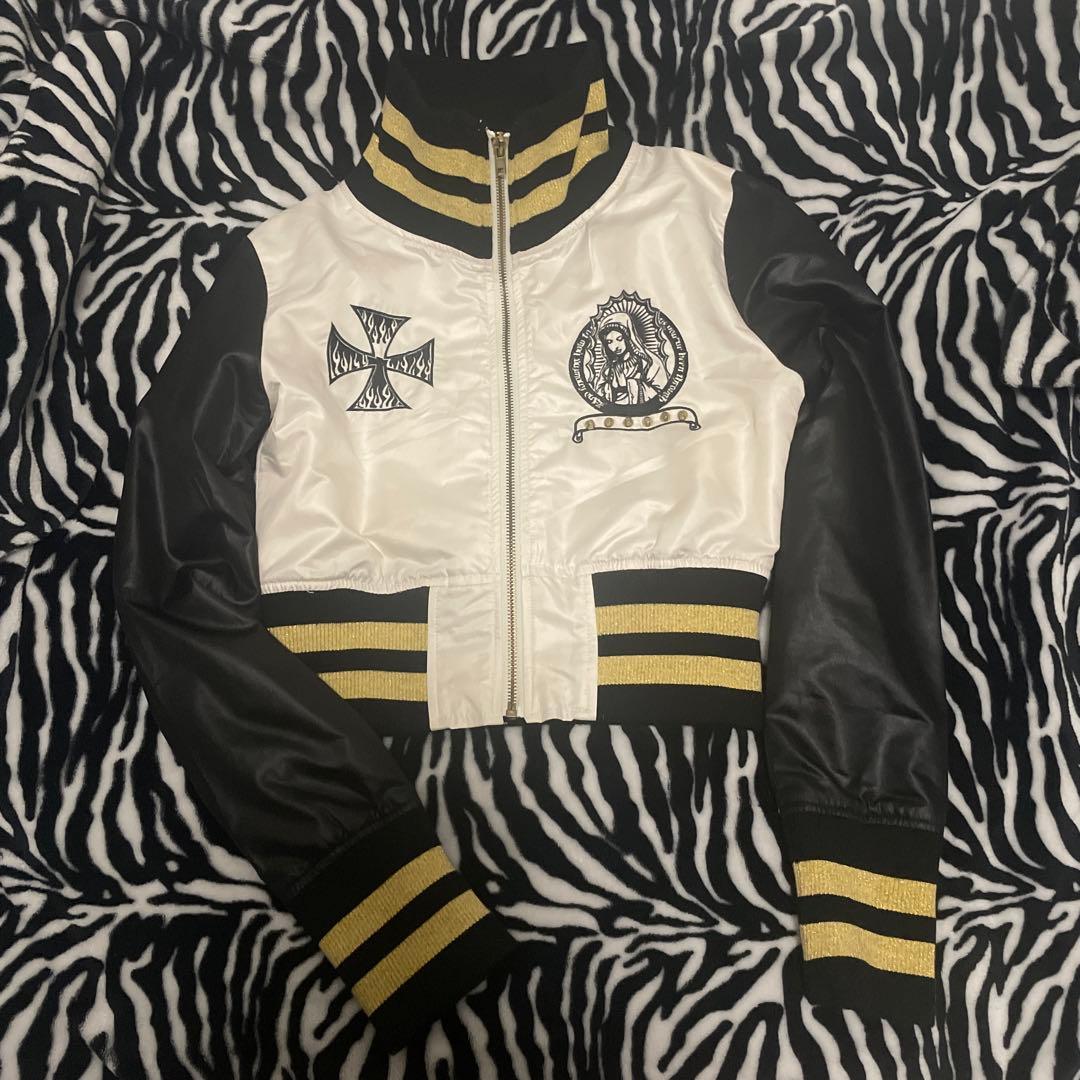 d.i.a. スカジャン　刺繍　マリア　ジャケット　平成ギャル