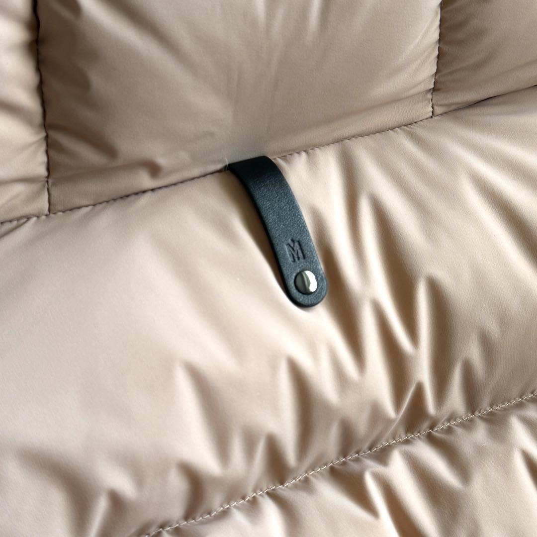 極美品 マッカージュ CALLA-F フードファー付き ロングダウンコート XL