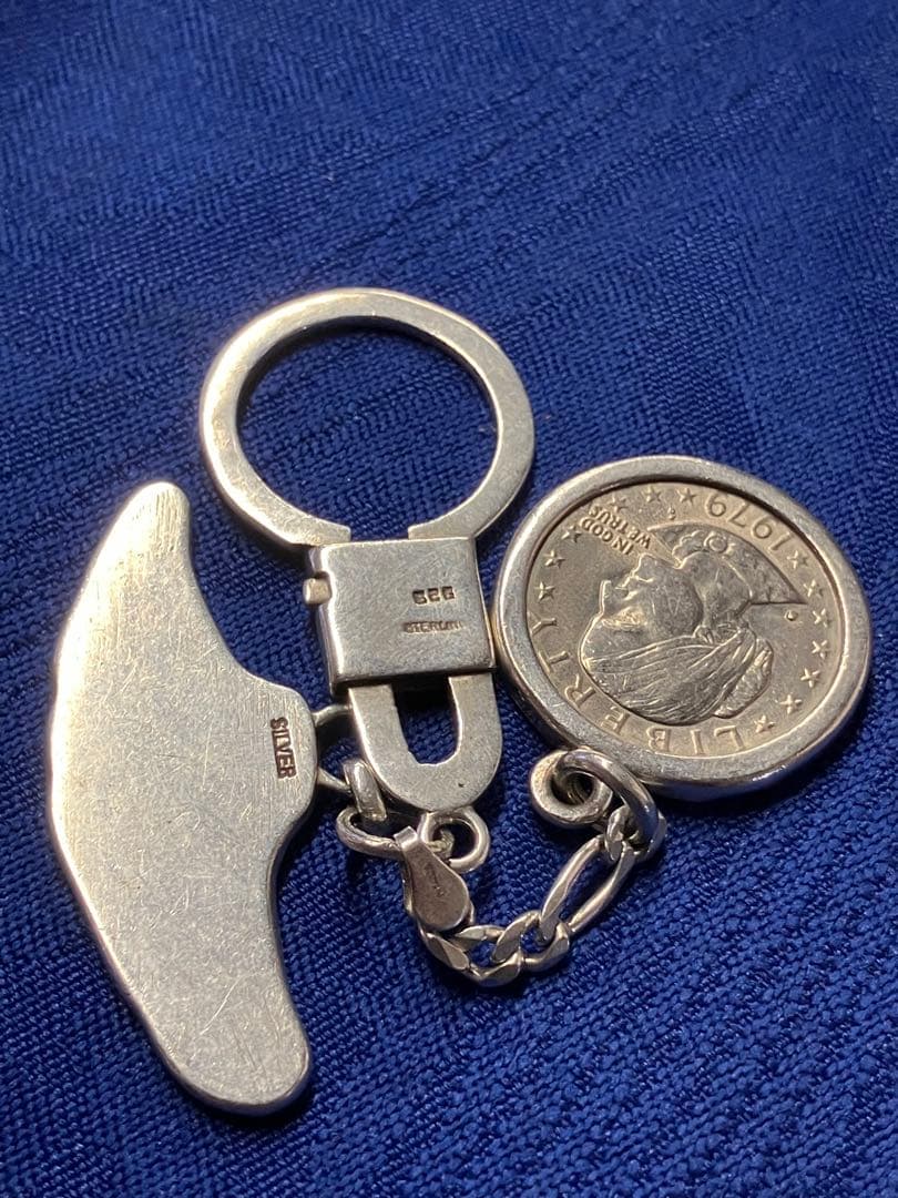 G*S様 シルバー リバーシブル キーホルダー 33.3g シルバー925