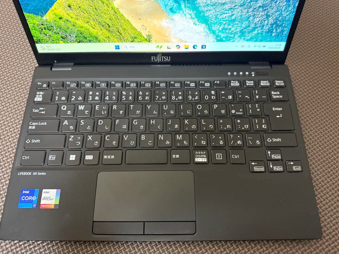 Windowsノート本体 LIFEBOOK UH-X i7-1255U/16GB 634g