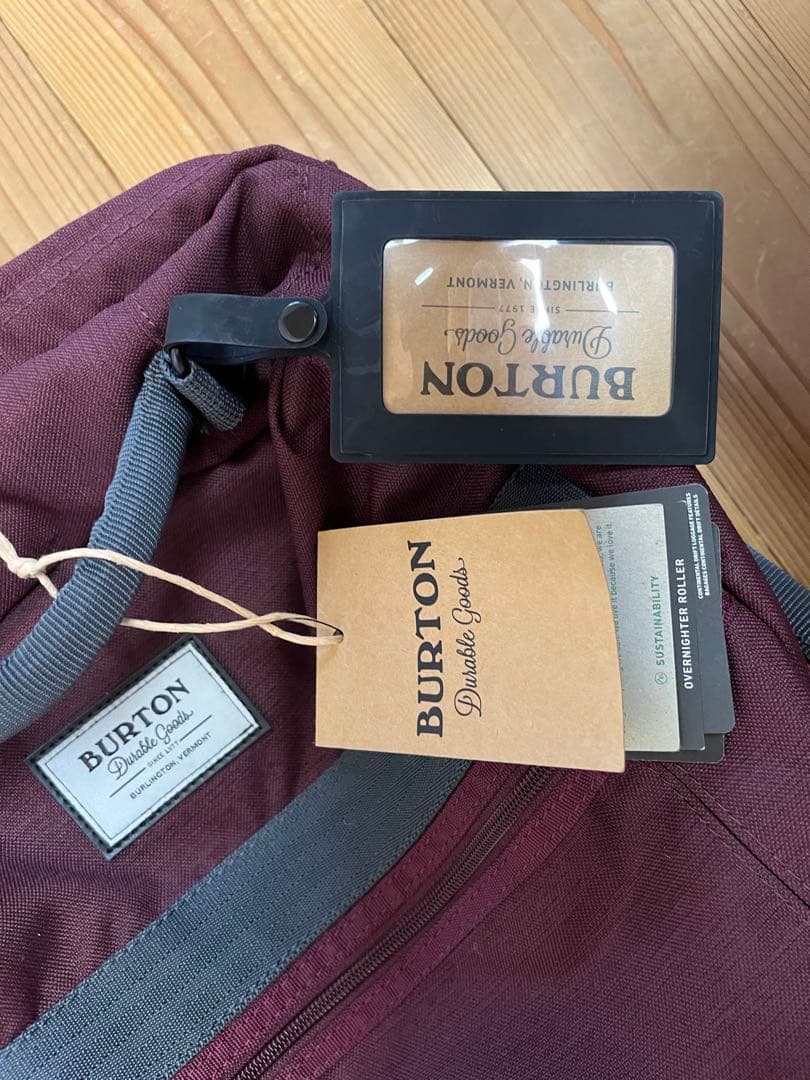 新品未使用品　BURTON バートン　キャリーバッグ 約40L