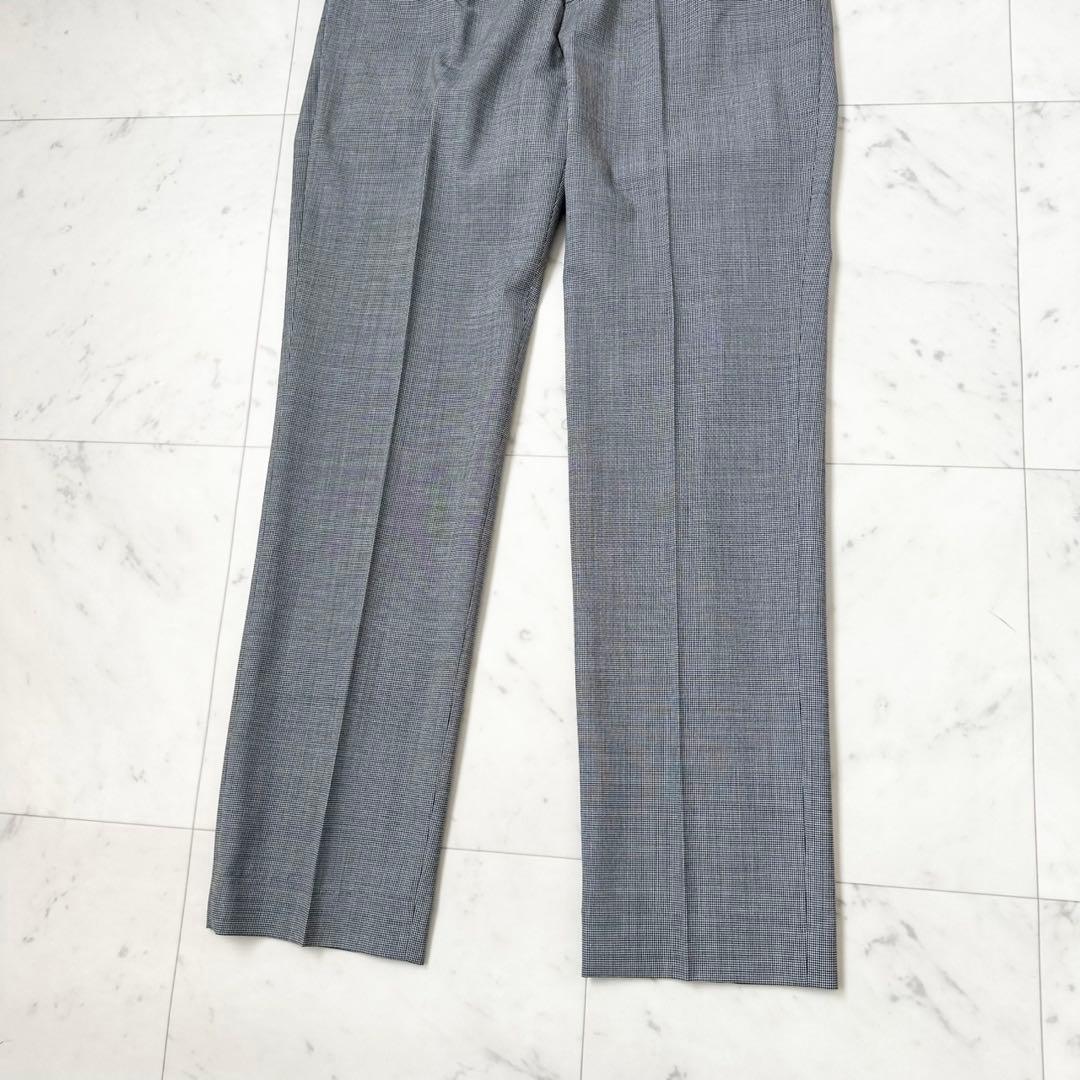 極美品✨NEW YOKER ニューヨーカー　パンツスーツ　スーツ　千鳥柄　L