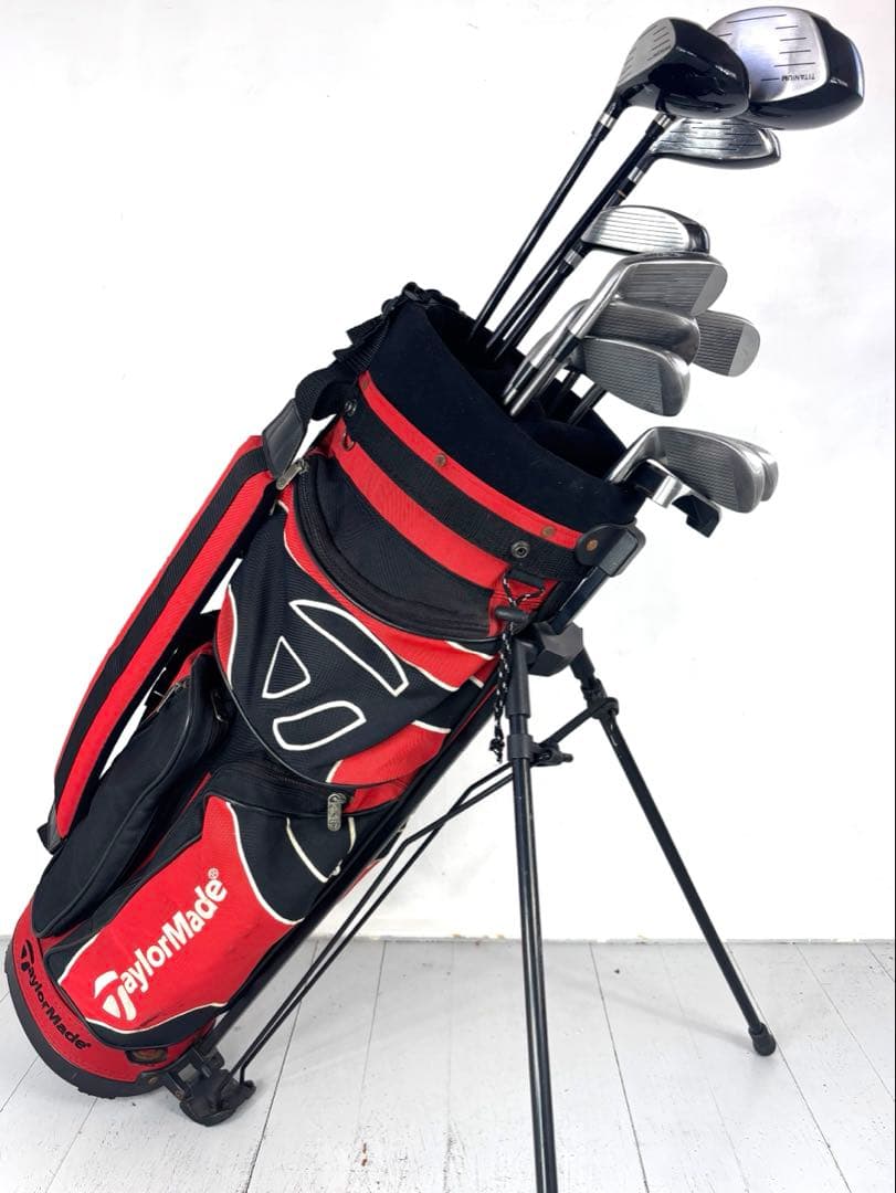 本格派 メンズゴルフクラブ 14本 フルセット ゴルフセット テーラーメイド