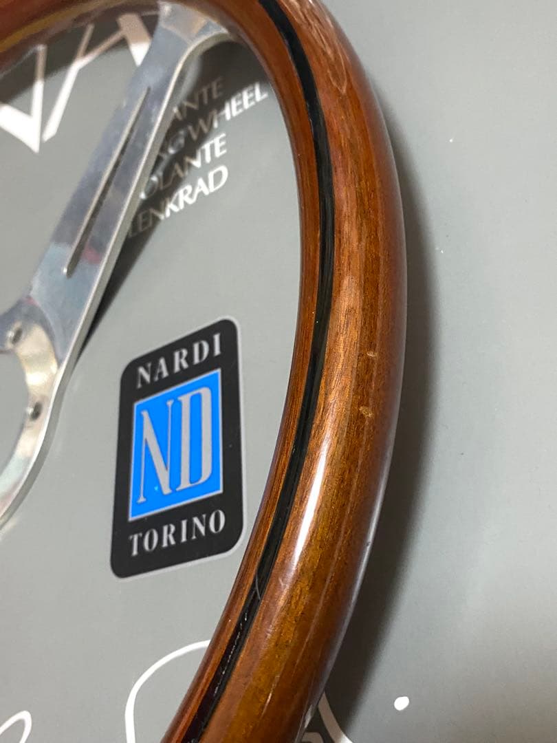 【NARDI Classic】36.5Φ ウッドステアリング　ナルディ