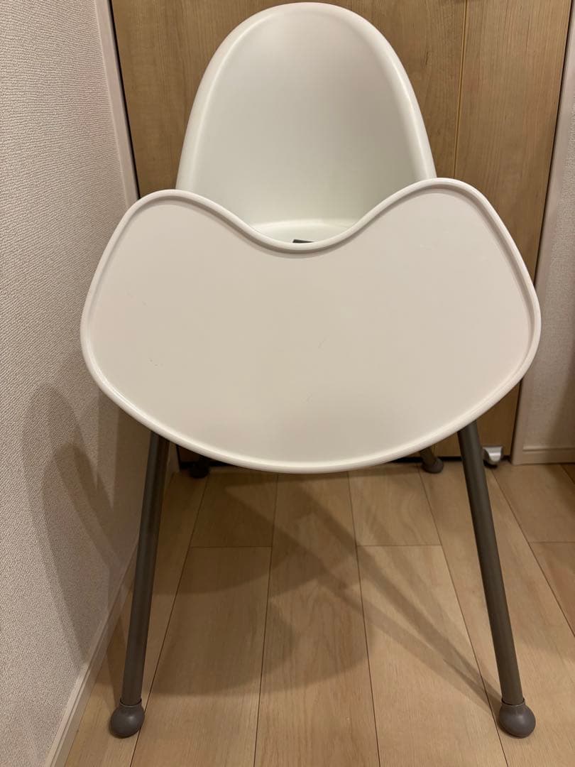 【グレー脚】BabyBjorn ベビービョルン ハイチェア ハーネス付き