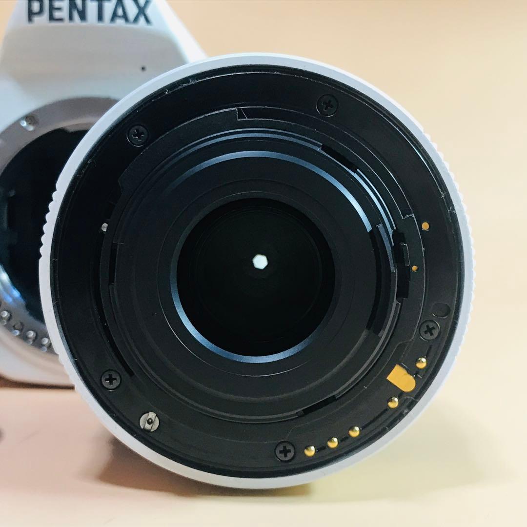 ペンタックス K-x 白　Wi-FiSDアダプター　電池付き